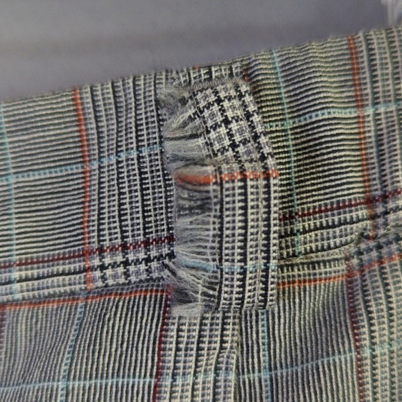 Pendleton Pants Womens 10 Gray Plaid Wool Elastic Waist Lined - Picture 3 of 12